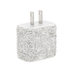 Diamond studded phone charger US standard PD20W phone charger suitable for Apple phone fast charging head