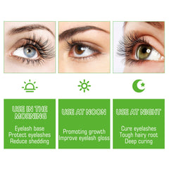 Castor Oil Mascara Mild And Easy Makeup Natural Curling Black Beautiful Non-Trace Essential Oil