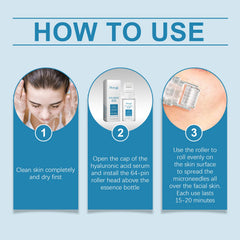 Hyaluronic Acid Face Serum, Radiant Facial Skin Improves Skin Pores And Hydrates