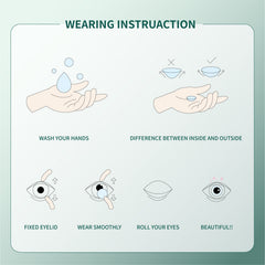 1Pair FDA Certificate Eyes Beautiful Pupil Colorful Girl Cosplay Contact Lenses  Purely blue