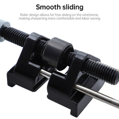 Chisel sharpening guide, knife sharpener, chisel blade, projection sharpener, template, roller, sharpening stone