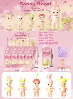 Party Angel Cheek Blind Box Car Ornament Mobile phone Decoration Handmade Anime Doll Finished End Box