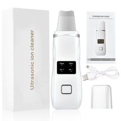 Ultrasonic Peeling Machine HailiCare Positive And Negative Ions Red And Blue Light To Remove Blackheads And Acne Beauty Instrument