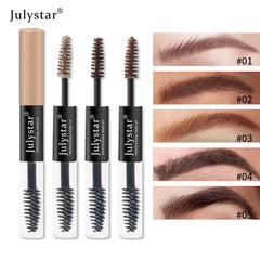 Liquid Waterproof And Non Dizzy Eyebrow Dye Cream Double Head Dyeing And Setting Three-Dimensional Eyebrow Dye Cream