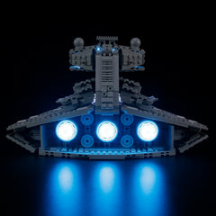 YB compatible with LEGO 75394 Empire Star Destroyer LED lighting Star Wars luminous building blocks lighting toys