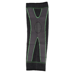 1PCS Mumian S33 Classic Black And Green Knitted Thermal Lengthen Sports Kneecaps