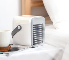 New portable water cooling fan Mini home desktop air conditioner fan USB charging cooling fan