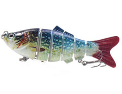 10cm 16.5g Multi-section Lure With Ring Beads Simulation Luya Multi-section Lure Submerged Bionic 6-section Lure