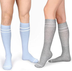 Pregnant women's elastic compression socks mid length calf socks pressure socks women's jump rope elastic cycling socks