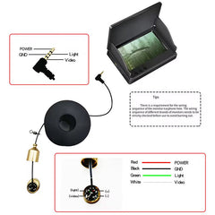 1pc 12 - 28V Underwater Fishing Camera with Infrared, Waterproof Fish Finder Accessories