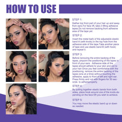 V-Shaped Thin Face Stickers, Tighten Facial Skin And Shrink Jaw Muscles V Face Lift Shaper
