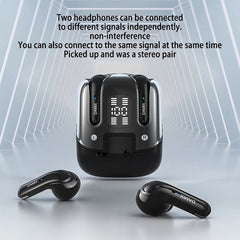 Wireless Bluetooth earphones 4 earphones 2 pairs couple sports and esports TWS5.5