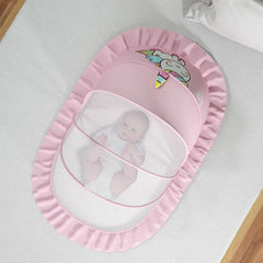 Baby mosquito net cover baby crib Mongolian yurt full face mosquito proof cover children's foldable bottomless mosquito net