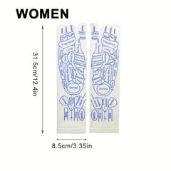 Warp socks English acupoint socks meridian socks massage socks
