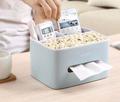 Desktop tissue box, multifunctional home storage box, paper drawer box