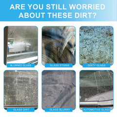 Glass Cleaning Sheet Car Rearview Mirror Sunroof Bathroom Glass Water Stain And Scale Mirror Decontamination