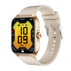 New QX15 smart watch Bluetooth call HD screen rotating button heart rate blood oxygen waterproof sports