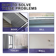 Waterproof Glue Bathroom Pipe Smash Free Brick Roof Exterior Wall Multifunctional Seal Leak Proof Spray