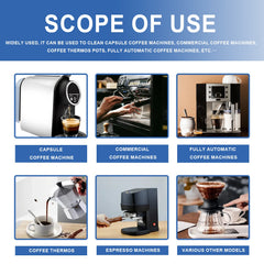 Coffee Machine Cleaning Sheet Coffee Machine Infuser Filter Dirty Stain Scale Cleaning Sheet
