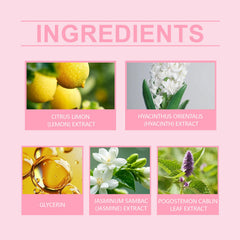 Sweet Summer Solid Balm Series Fresh And Elegant Portable Care Solid Balm With Fragrance And Charm