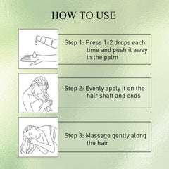 Hair Care Essential Oil, Repair Frizzy Split Ends Damaged Moisture Hair Soft And Strong Hair Care Essential Oil