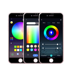 WiFi Smart Bulb Alexa Voice Control RGBCW Dimming Color A19 Bulb Graffiti Smart Life