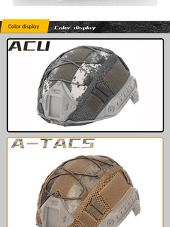 Tactical Multicam Helmet Cover for for Ops-Core FAST PJ Helmet Paintball Wargame Gear CS FAST Helmet Cover