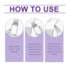 Lavender Deodorant For Summer Armpit Workouts, Sweat Odors Cleaning And Staying Portable Deodorant