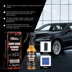 Car Water Stain Cleaner Car Stain Remover Polish Gentle Care Car Paint Gap Cleaning Spray