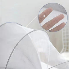Baby mosquito net cover baby crib Mongolian yurt full face mosquito proof cover children's foldable bottomless mosquito net