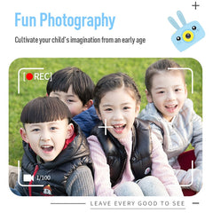 Children Take Photo Camera Full HD 1080P Portable Digital Video Camera 2 Inch LCD Screen Display Children ForKid Learning Study