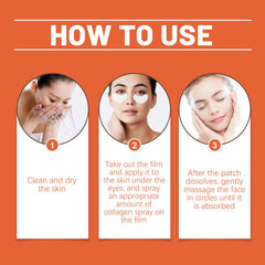 Hydrolyzed Collagen Patch Eye Collagen Patch Improves Eye Bags Hydrating Eye Patch