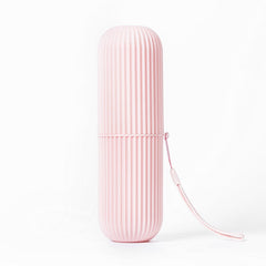 Plastic toothbrush box portable toothbrush cup brushing teeth mouthwash cup and dental cylinder