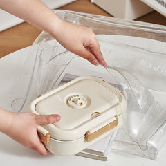 Microwaveable 304 food grade stainless steel insulated lunch box
