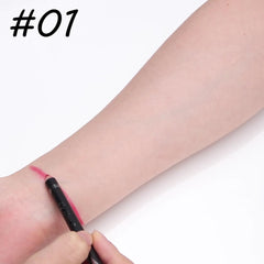 NICEFACE 12 Color Lip Liner Nude Color Modification Is Not Easy To Fade Lip Liner Matte Velvet Lipstick Lip Pencil