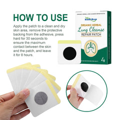 Organic Herbal Lung Cleanse Repair Patch, Relieve Nasal Discomfort Nasal Cleansing Repair Body Care