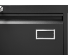 Filing Cabinet Lateral File Cabinet 3 Drawer Blcak Locking Metal File Cabinets Three Drawer