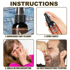 Fart Spray, April Fool's Day Pooper Toy Spoof Stink Entertainment Poop Hell Bomb Smell