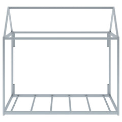 Metal House Shape Platform Bed twin