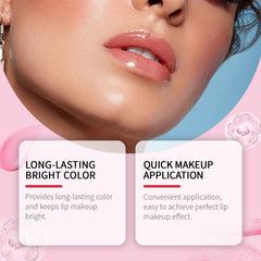 Pheromone Charm Lip Gloss, Feminine Feminine Feminine Lift Trend Makeup Bright Color Non-Fading Lipstick