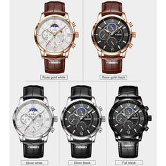 LIGE Men's Watches Top Brand Luxury Men Wrist Watch Leather Quartz Watch Sports Waterproof Male Clock Relogio Masculino+Box