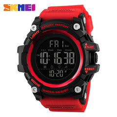 SKMEI 1384 Countdown Stopwatch Sport Watch Mens Watches Top Brand Luxury Men Wrist Watch Waterproof LED Electronic Digital Male Watch