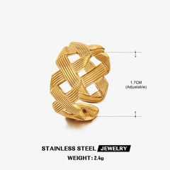 Personalized Trendy Ins Style Adjustable Ring for Women
