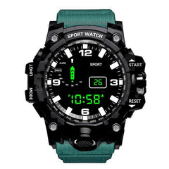 Multi functional outdoor men's electronic watch for male and female students running sports watch