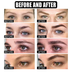 EELHOE Eyebrow Cream Styling Soap Colorless Transparent Refreshing Lasting Natural Makeup Eyebrow Styling Eyebrow Brush