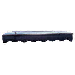 DA5934W Series Door Window Awning Canopy Made of 0.137 Inch Thick Crystal Solid Polycarbonate Sheet in size of 59" Wide x 34"