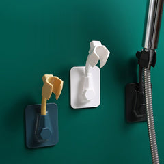 Universal Adjustable Shower Bracket Paste-type Shower Nozzle Base Home Bathroom Punch-free Self Adhesive Shower Bracket Base