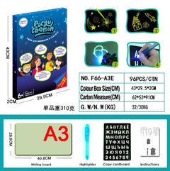 Draw With Light Fun  Glowing Paint Glow Light Tablet Draw With Light Fun And Developing Toy