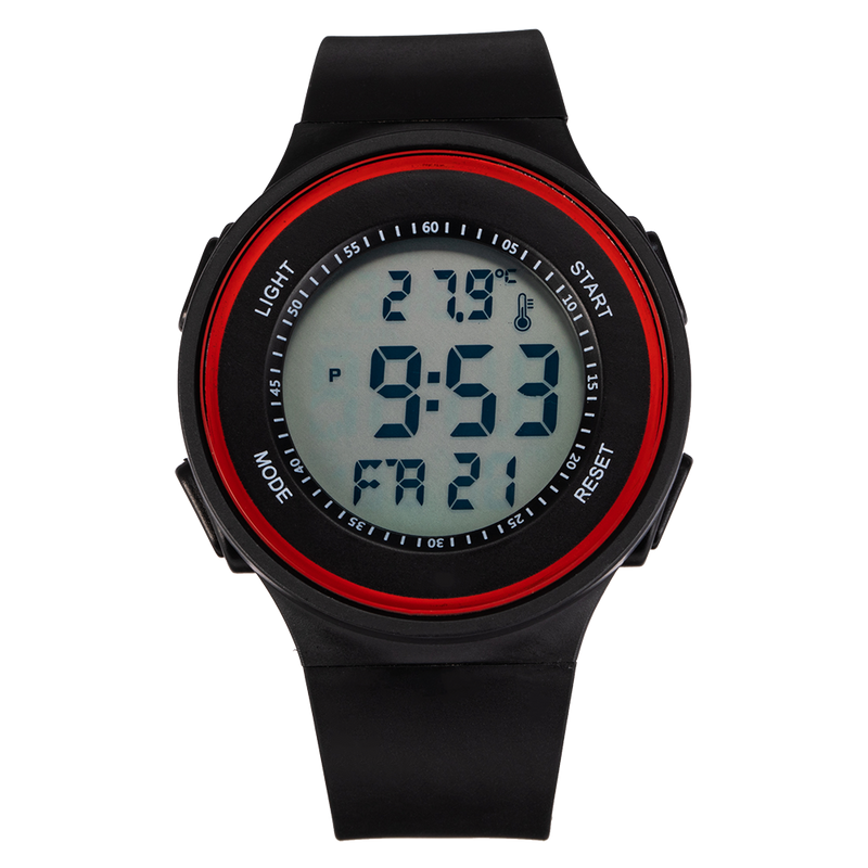 Senors Fashion Outdoor Sport Watch Men Multifunction Watches Alarm Clock Chrono 3Bar Waterproof Digital watch reloj hombre