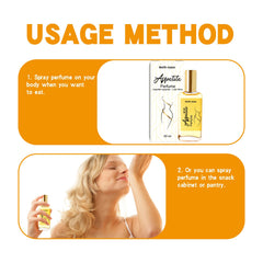 North moon Appetite Suppression Perpume, Light Fragrance Natural Fragrance Body Firming Skin Belly Bye Meat Slimming Spray